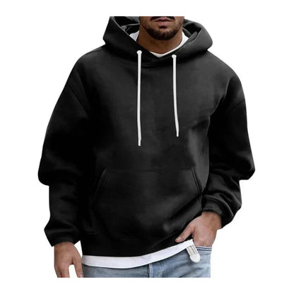Sweat à capuche pour homme Capuche Poche kangourou Sportif