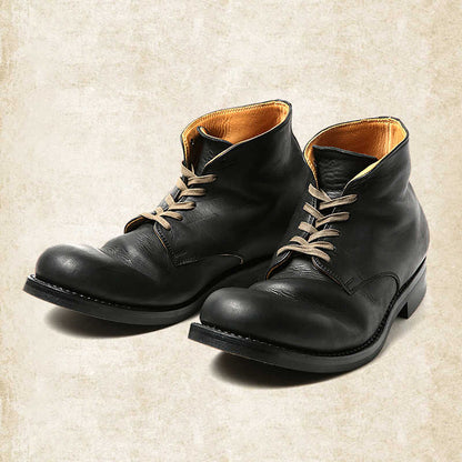 Bottes élégantes en cuir pour hommes