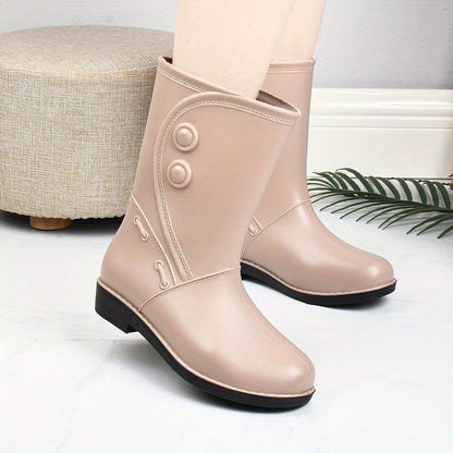 Bottes en caoutchouc pour femmes imperméables confortables antidérapantes