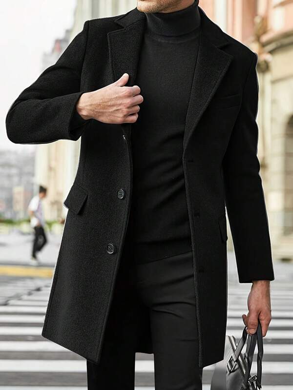 Manteau d'hiver homme chaud isolé