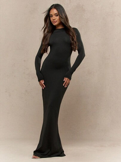 Robe longue élégante pour femmes, stylée