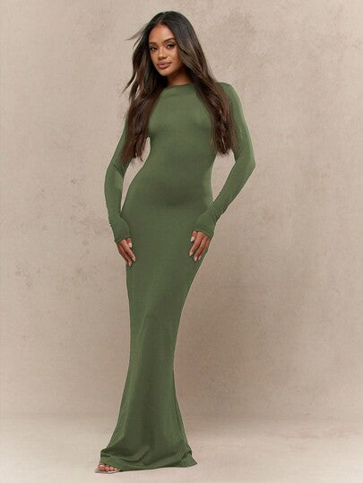 Robe longue élégante pour femmes, stylée