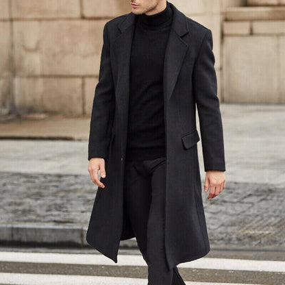 Herren Wintermantel Elegant Matteo - IdealeKleiden