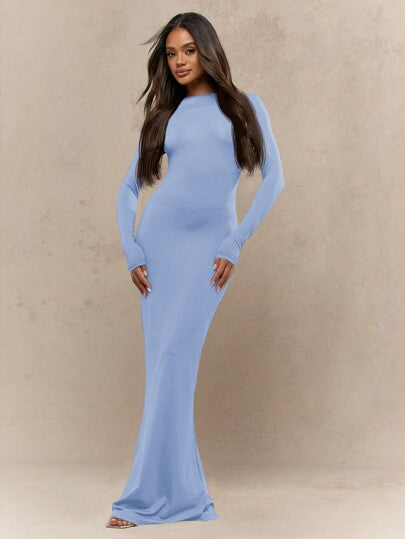 Robe longue élégante pour femmes, stylée
