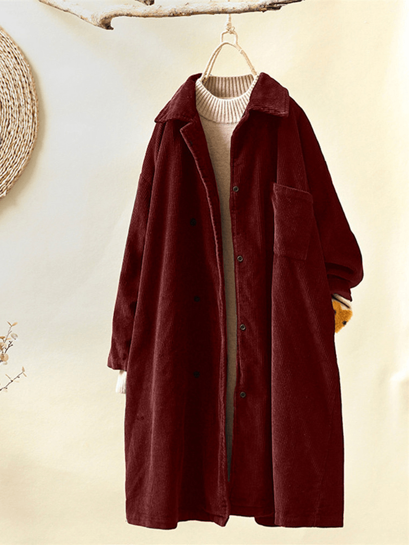 Stylisher Wintermantel Elegant &amp; Vielseitig - IdealeKleiden