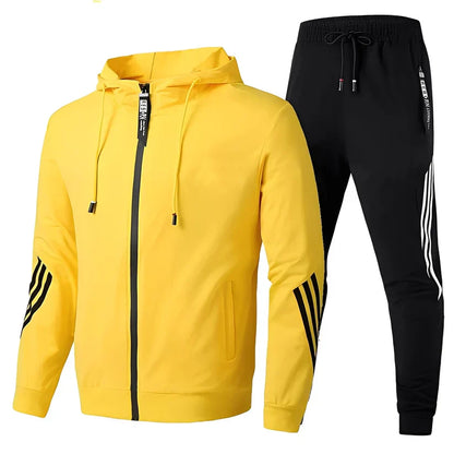 Ensemble de survêtement pour homme, tenue décontractée d'entraînement