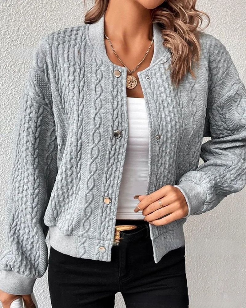 Gilet élégant pour femme avec boutons modernes