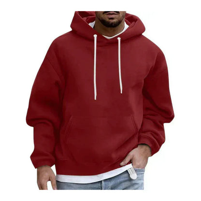 Sweat à capuche pour homme Capuche Poche kangourou Sportif