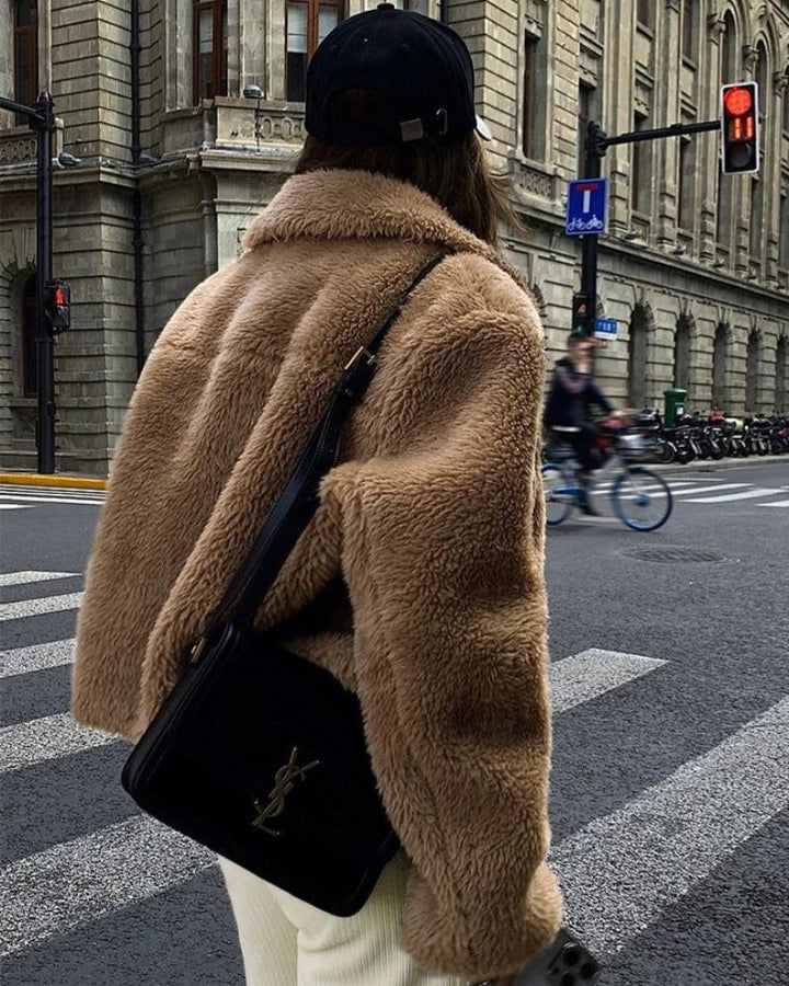 Luxus Felljacke Damen - IdealeKleiden
