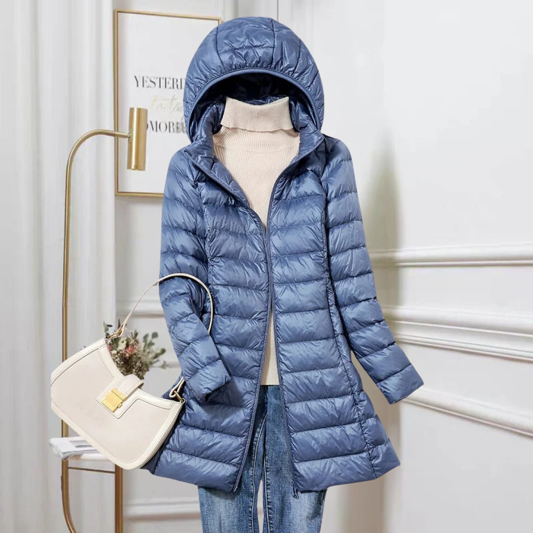 Leicht Daunenjacke Damen Warm - IdealeKleiden