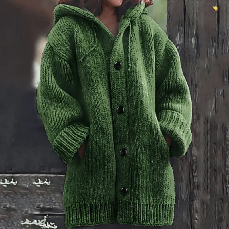 Gilet en maille doux et chaud pour femme