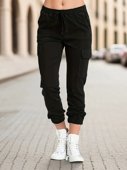 Scarlett - Pantalon de printemps coton élastique