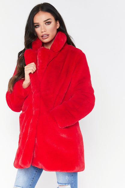 Veste en peluche oversize douce et élégante pour femmes