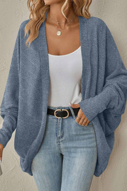 Cardigan chauve-souris confortable Gilet en maille ample