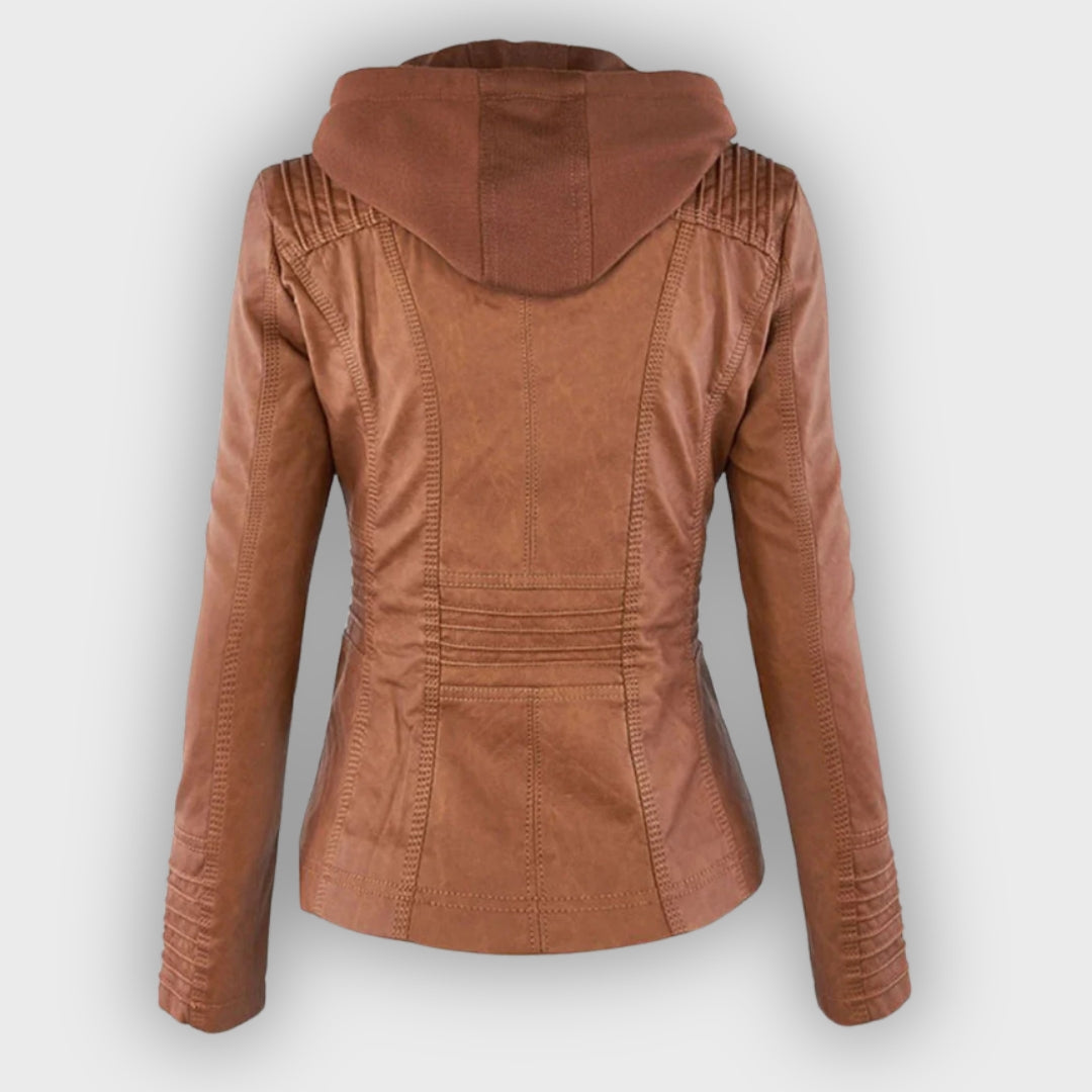 Wetterfeste Regenjacke mit Kapuze - IdealeKleiden