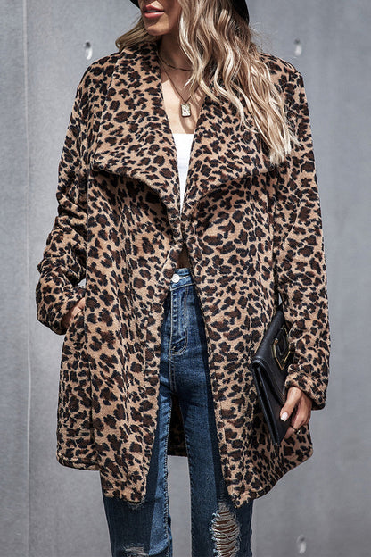Manteau en fausse fourrure élégant pour femme
