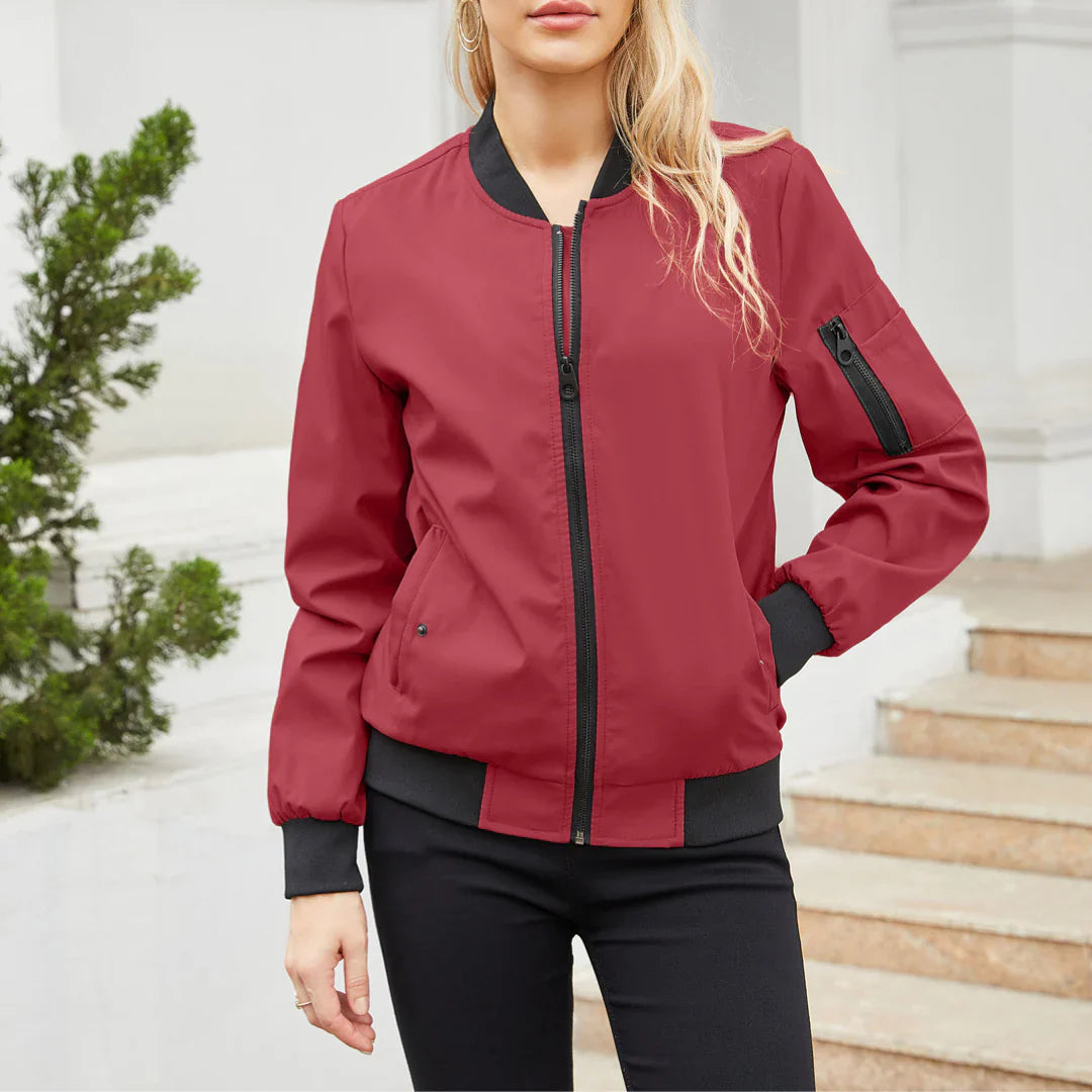 Bomber Jacket tendance pour femme Style décontracté