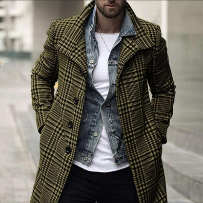 Manteau Homme Élégant Coupe Moderne