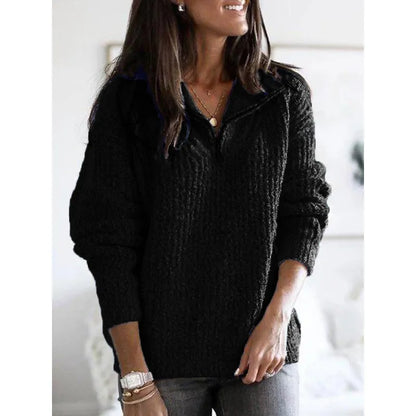 Stilvoller Damen Pullover Warm und Bequem - IdealeKleiden