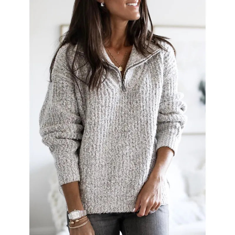 Pull en maille élégant et confortable pour femme