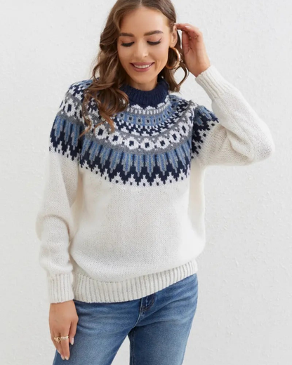 Stilvolle Strickkleidung Frauen Vintage Look - IdealeKleiden