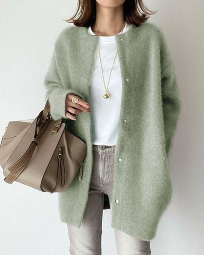 Écharpe femme Cardigan Doux Laineux