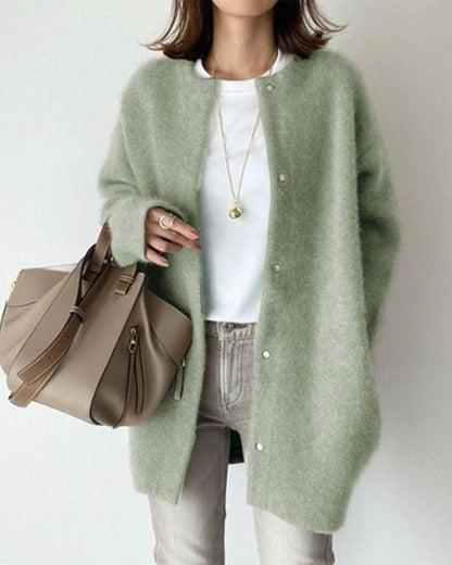 Écharpe femme Cardigan Doux Laineux