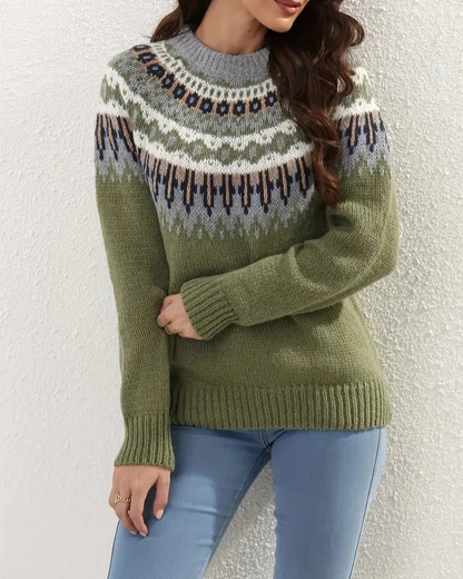 Maille élégante pour femme style vintage