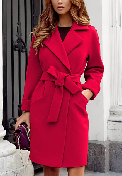 Élégant manteau femme cachemire doux