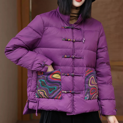 Veste d'hiver femme élégante, chaude et chic