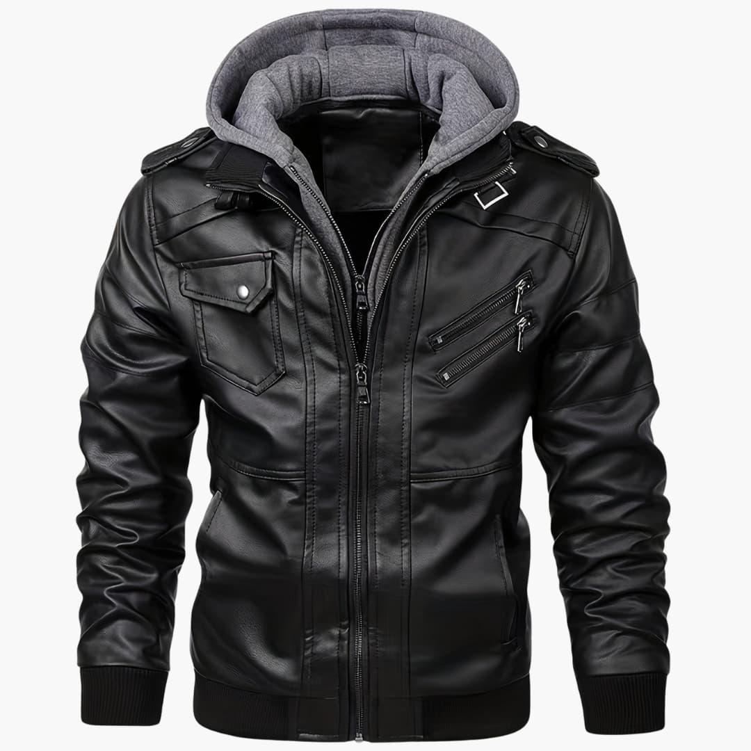 Blouson homme coupe moderne à capuche