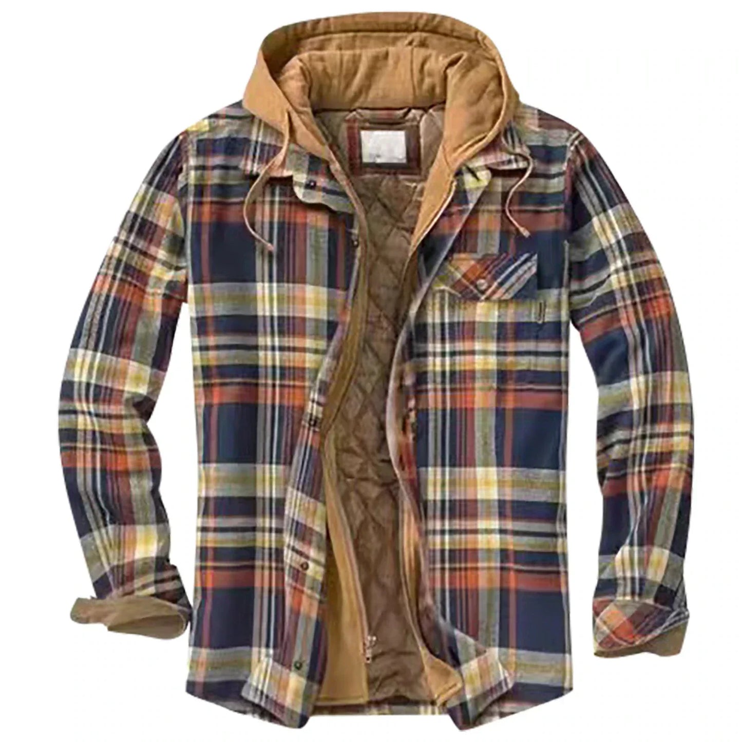 Parka d'hiver à capuche pour hommes