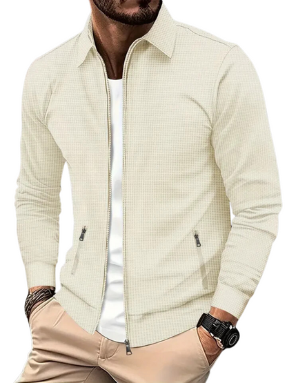 Praktische Zip-Jacke Leicht und Bequem - IdealeKleiden