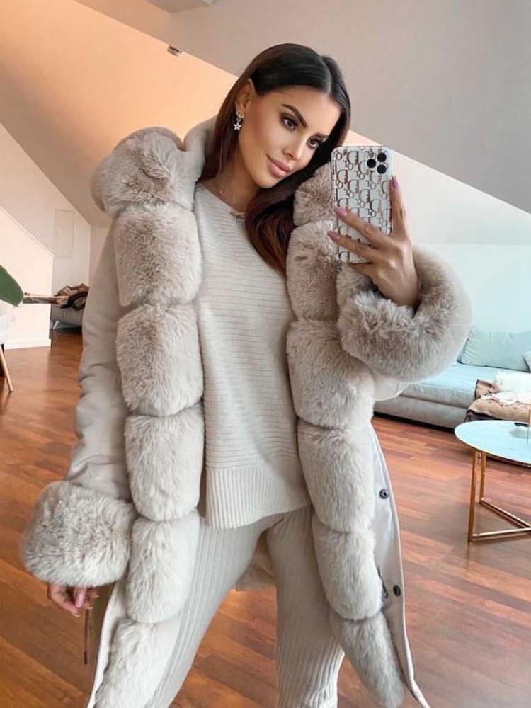 Élégante veste d'hiver pour femmes