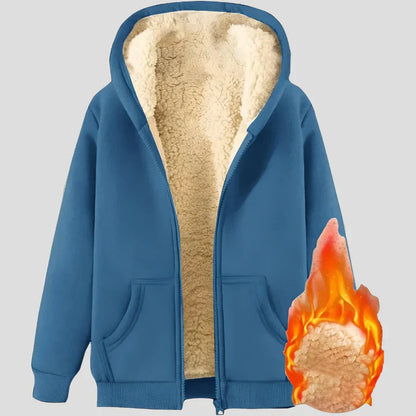 Veste d'hiver pour hommes en polaire isolée