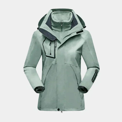 Veste d'hiver pour femme chaude à capuche