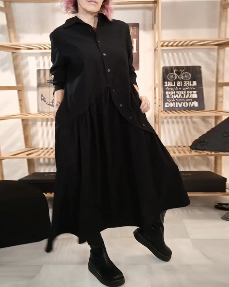 Robe d'été élégante trapèze