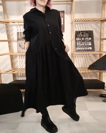 Robe d'été élégante trapèze