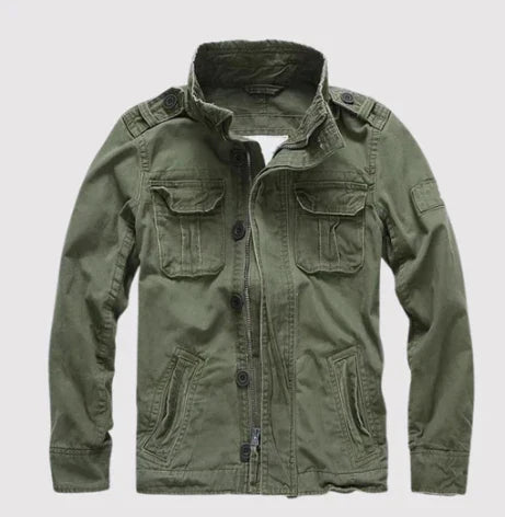 Veste en jean tendance coupe droite fermeture boutonnée