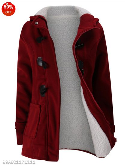 Weiche Frauenjacke Flausch - IdealeKleiden