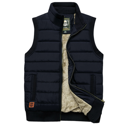 Männer Fleece Weste Warm und Bequem - IdealeKleiden