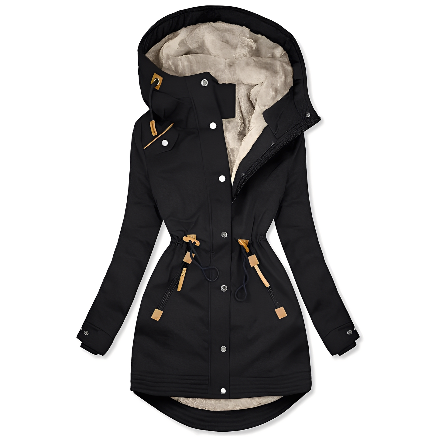 Veste imperméable pour femmes Élégante et chaude