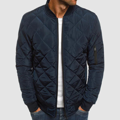 Veste mi-saison homme aspect cuir de qualité