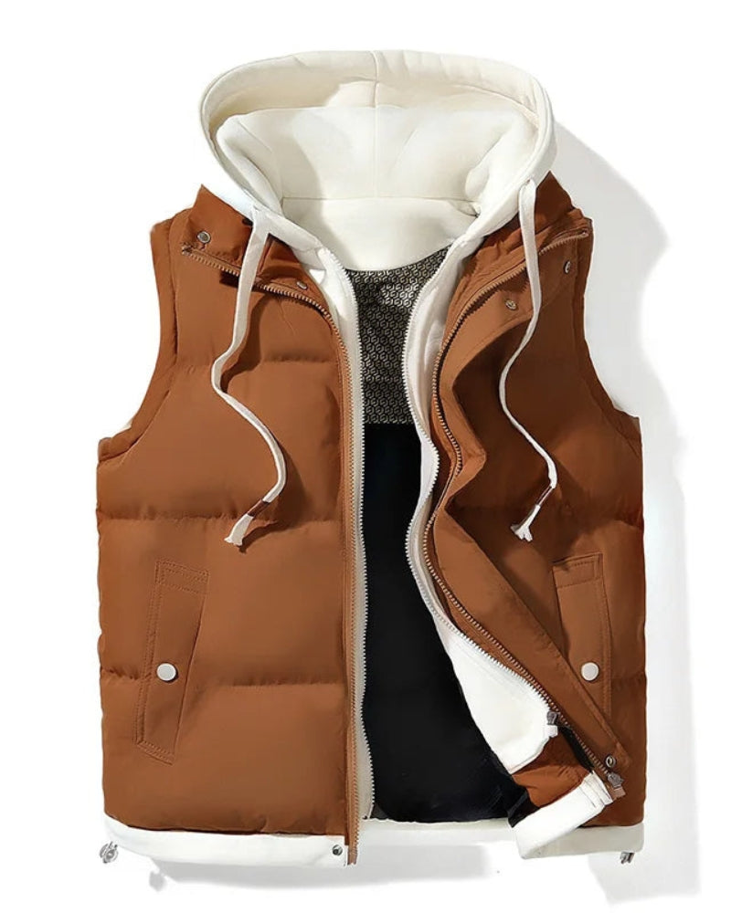 Gilet softshell femme doux à capuche