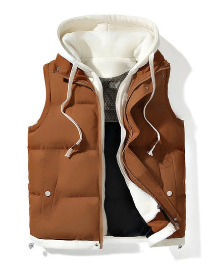 Gilet softshell femme doux à capuche