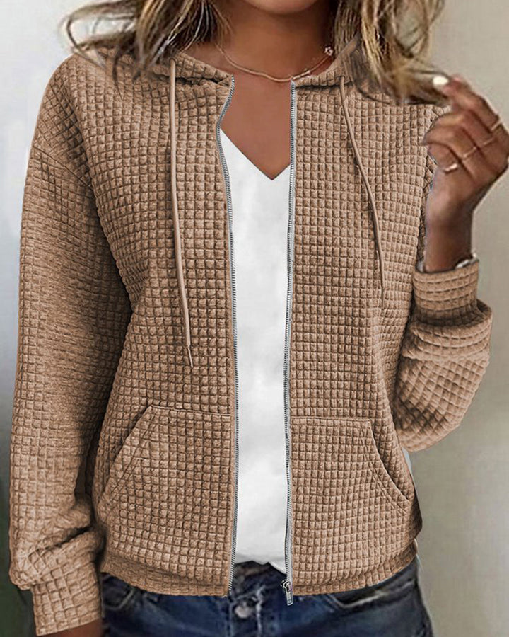 Veste décontractée élégante pour femme avec poches
