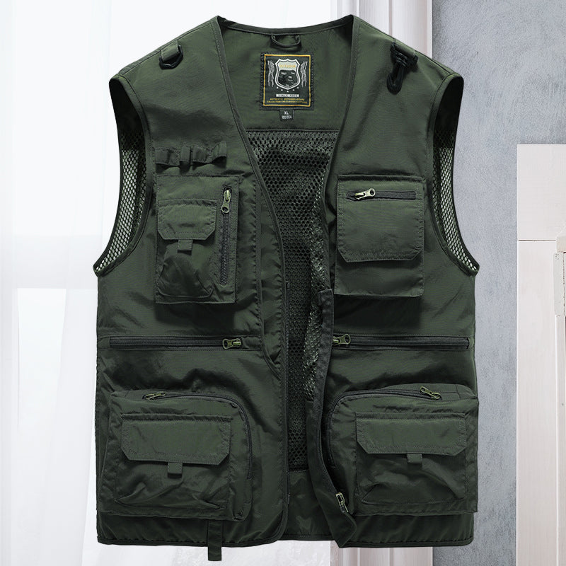 Gilet pratique avec poches en filet