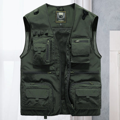 Gilet pratique avec poches en filet