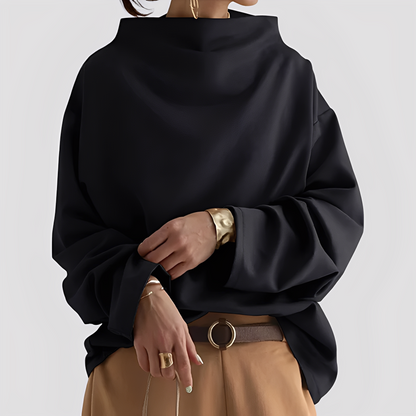 Pull col roulé femme stylé et moderne