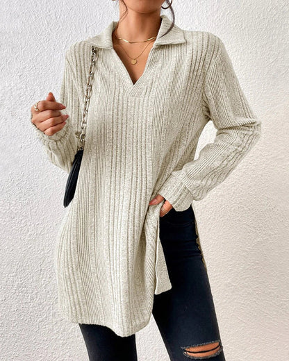 Élégant haut pour femme avec revers